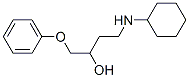 CAS#: 57281-41-1， 1-Phenoxy-4-(Cyclohexylamino)-2-Butanol