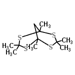 CAS#: 57289-15-3， 1,3,3,5,7,7-Hexamethyl-2,4,6,8-Tetrathiabicyclo[3.3.1]Nonane