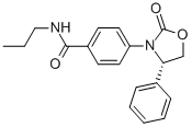 CAS#: 572923-17-2， (S)-4-(2-Oxo-4-Phenyloxazolidin-3-Yl)-N-Propylbenzamide