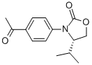 CAS#: 572923-19-4， (4S)-3-(4-Acetylphenyl)-4-(1-Methylethyl)-2-Oxazolidinone