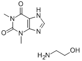 CAS#: 573-41-1， Theophylline-2-Aminoethanol