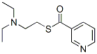 CAS#: 57336-05-7， 2-Diethylaminoethylsulfanyl-Pyridin-3-Yl-Methanone