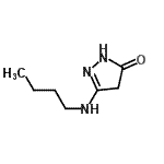 CAS#: 57338-44-0， 5-(Butylamino)-2,4-Dihydro-3H-Pyrazol-3-One