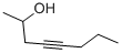 CAS#: 57355-72-3， 4-Octyn-2-Ol