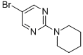 结构式 CAS# 57356-64-6, 5-溴-2-(哌啶-1-基)嘧啶