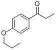 结构式 CAS# 5736-87-8, 1-(4-丙氧基苯基)丙-1-酮