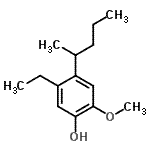 CAS#: 573978-82-2， 5-Ethyl-2-Methoxy-4-(2-Pentanyl)Phenol