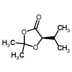 CAS#: 573987-84-5， (5R)-5-Isopropyl-2,2-Dimethyl-1,3-Dioxolan-4-One