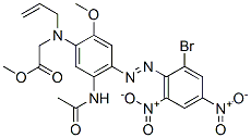 CAS#: 57414-26-3， Methyl N-[5-(Acetylamino)-4-[(2-Bromo-4,6-Dinitrophenyl)Azo]-2-Methoxyphenyl]-N-Allylglycinate