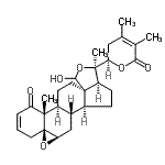 CAS#: 57423-73-1， (2aS,3R,5aR,7aS,7bR,11aS,12aR,13aS,13bS)-3-[(2R)-4,5-Dimethyl-6-oxo-3,6-dihydro-2H-pyran-2-yl]-5-hydroxy-3,7b-dimethyl-1,2,2a,3,6,7,7a,7b,12a,13,13a,13b-dodecahydrooxireno[4',4a']naphtho[2',1':4,5]indeno[1,7a-c]furan-8(11H)-one