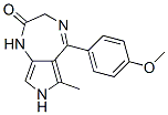 CAS#: 57435-91-3， 3,7-Dihydro-5-(4-Methoxyphenyl)-6-Methylpyrrolo[3,4-e]-1,4-Diazepin-2(1H)-One