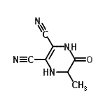 CAS#: 57444-05-0， 5-Methyl-6-Oxo-1,4,5,6-Tetrahydro-2,3-Pyrazinedicarbonitrile