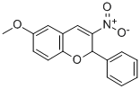 CAS#: 57543-88-1， 6-Methoxy-3-Nitro-2-Phenyl-2H-1-Benzopyran