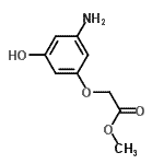CAS#: 575474-39-4， Methyl 2-(3-Amino-5-Hydroxy-Phenoxy)Acetate