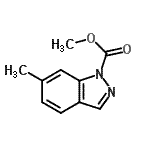 CAS#: 575474-72-5， Methyl 6-Methyl-1H-Indazole-1-Carboxylate