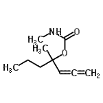 CAS#: 57649-55-5， 4-Methyl-1,2-Heptadien-4-Yl Methylcarbamate