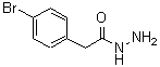 结构式 CAS# 57676-50-3, 2-(4-溴苯基)乙酰肼