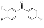 结构式 CAS# 577967-64-7, 3,4,4',5-四氟二苯甲酮