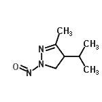 CAS#: 57832-59-4， 4-Isopropyl-3-Methyl-1-Nitroso-4,5-Dihydro-1H-Pyrazole