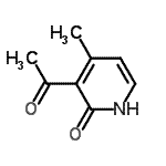 CAS#: 57839-80-2， 3-Acetyl-4-Methyl-2(1H)-Pyridinone