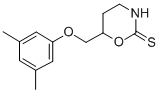 CAS#: 57841-38-0， 3,4,5,6-Tetrahydro-6-(3,5-Xylyloxymethyl)-2H-1,3-Oxazine-2-Thione