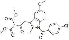 CAS#: 57846-35-2， [[1-(4-Chlorobenzoyl)-5-Methoxy-2-Methyl-1H-Indol-3-Yl]Acetyl]Malonic Acid Dimethyl Ester