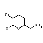 CAS#: 578739-02-3， 3-Bromo-6-Ethyltetrahydro-2H-Pyran-2-Ol