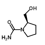 CAS#: 578740-87-1， (2R)-2-(Hydroxymethyl)-1-Pyrrolidinecarboxamide