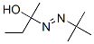 CAS#: 57910-79-9， 2-[(Tert-Butyl)Azo]Butan-2-Ol