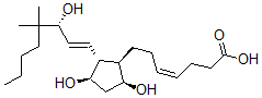 CAS#: 57931-23-4， 16,16-Dimethyl-delta(4)-Prostaglandin F1alpha