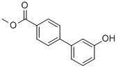 结构式 CAS# 579511-01-6, 3'-羟基联苯-4-羧酸甲酯