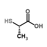 CAS#: 57965-30-7， (2S)-2-Sulfanylpropanoic Acid