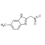 CAS#: 57966-07-1， 5-Methyl-2-(Nitromethyl)-1H-Benzimidazole