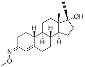 CAS#: 58001-83-5， (17R)-17-Hydroxy-19-Norpregn-4-En-20-Yn-3-One O-Methyl Oxime
