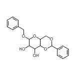 CAS#: 58006-32-9， Benzyl 4,6-O-Benzylidenehexopyranoside