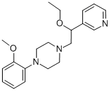 CAS#: 58013-09-5， 1-[2-Ethoxy-2-(3-pyridinyl)ethyl]-4-(2-methoxyphenyl)-Piperazine