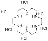 structure of CAS# 58105-91-2, 1,4,7,10,13,16-Hexaazacyclooctadecane Hexahydrochloride;1,4,7,10,13,16-Hexaazacyclooctadecane Hexahydrochloride;Hexacyclen Hexahydrochloride