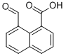 structure of CAS# 5811-87-0, 8-Formyl-1-naphthalenecarboxylic acid;8-Formyl-1-Naphthalenecarboxylic Acid;8-Formyl-1-Naphthoic Acid;8-Methanoylnaphthalene-1-Carboxylic Acid