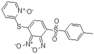 CAS#: 58131-58-1， 4-((4-Methylphenyl)Sulfonyl)-7-(2-Pyridinylthio)-Benzofurazan N,1-Dioxide