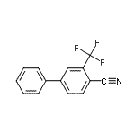 CAS#: 582293-43-4， 3-(Trifluoromethyl)-4-Biphenylcarbonitrile