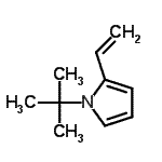 CAS#: 582320-87-4， 1-(2-Methyl-2-Propanyl)-2-Vinyl-1H-Pyrrole
