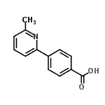 CAS#: 582325-11-9， 4-(6-Methyl-2-Pyridinyl)Benzoic Acid