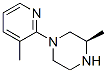 CAS#: 582325-38-0， (3R)-3-Methyl-1-(3-Methyl-2-Pyridinyl)-Piperazine