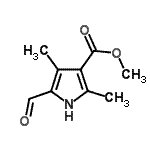 CAS#: 58298-68-3， Methyl 5-Formyl-2,4-Dimethyl-1H-Pyrrole-3-Carboxylate