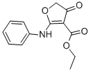 structure of CAS# 58337-16-9, Ethyl 2-Anilino-4-Oxo-4,5-Dihydro-3-Furancarboxylate;4-Oxo-2-(Phenylamino)-3-Furancarboxylic Acid Ethyl Ester;4-Keto-2-(Phenylamino)Furan-3-Carboxylic Acid Ethyl Ester;Zinc00075836