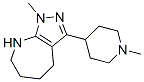 CAS#: 583811-38-5， 1,4,5,6,7,8-Hexahydro-1-Methyl-3-(1-Methyl-4-Piperidinyl)-Pyrazolo[3,4-b]Azepine