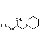 CAS#: 5844-29-1， 1-(2-Hydrazinopropyl)Piperidine