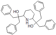 CAS#: 58451-87-9, alpha,alpha,alpha',alpha'-Tetrabenzyl-2,6-Piperidinedimethanol