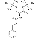 CAS#: 58455-98-4， 2-Methyl-2-Propanyl N-[(Benzyloxy)Carbonyl]-O-(2-Methyl-2-Propanyl)-L-Serinate