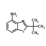 CAS#: 58460-13-2， 2-(2-Methyl-2-Propanyl)-1,3-Benzothiazol-4-Amine